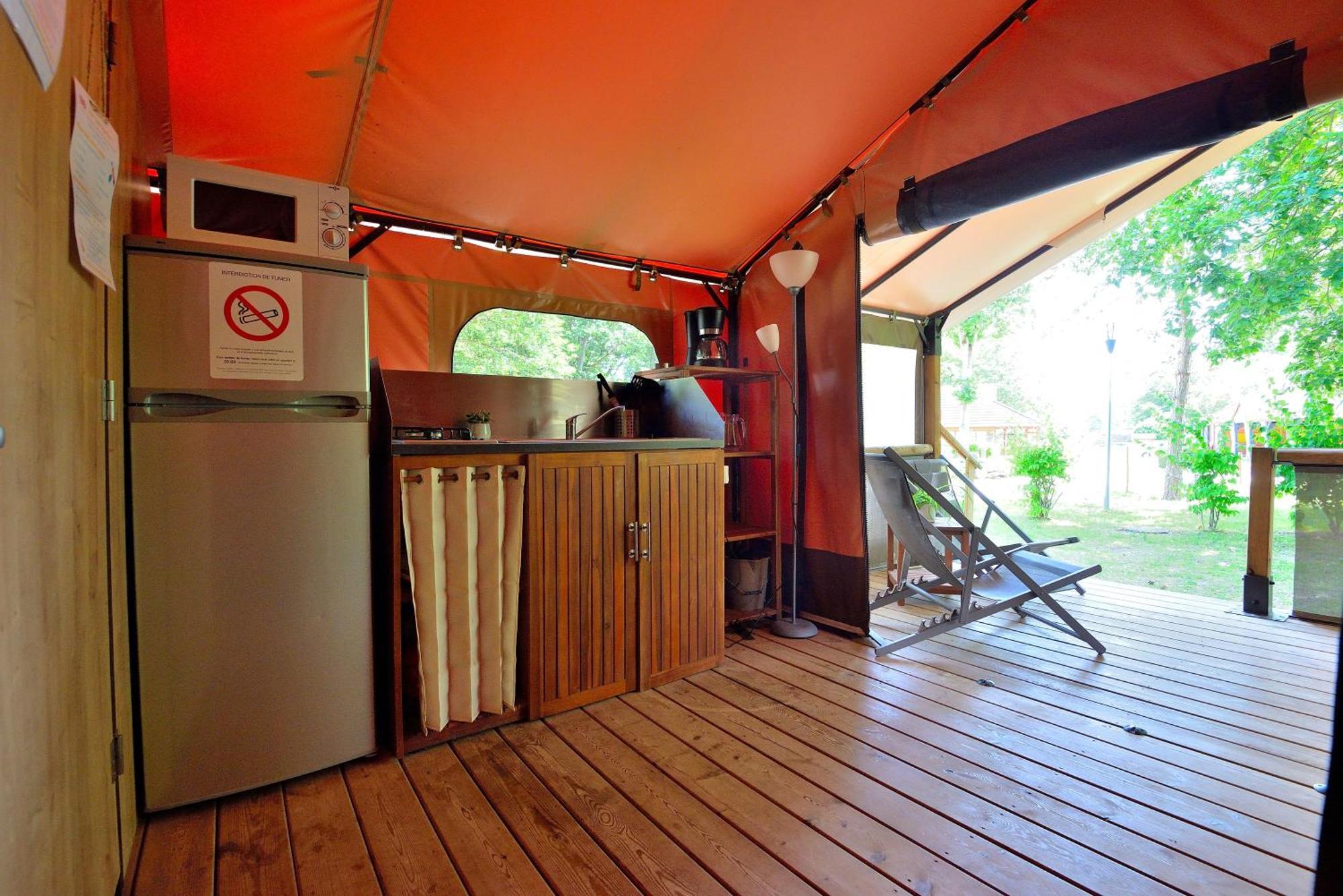 Camping Etang De La Vallee Combreux Quarto foto